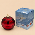 Christmas Bauble Candle – Candy Cane