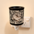 Wax Burner Wall Plug - Black