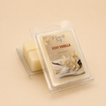 Very Vanilla soy wax melt in clear clamshell packaging